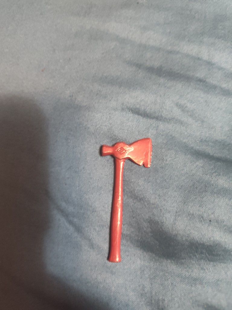 Vintage 3" Red Axe Hatchet