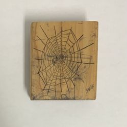 Rubber Stamps of America Spider Web