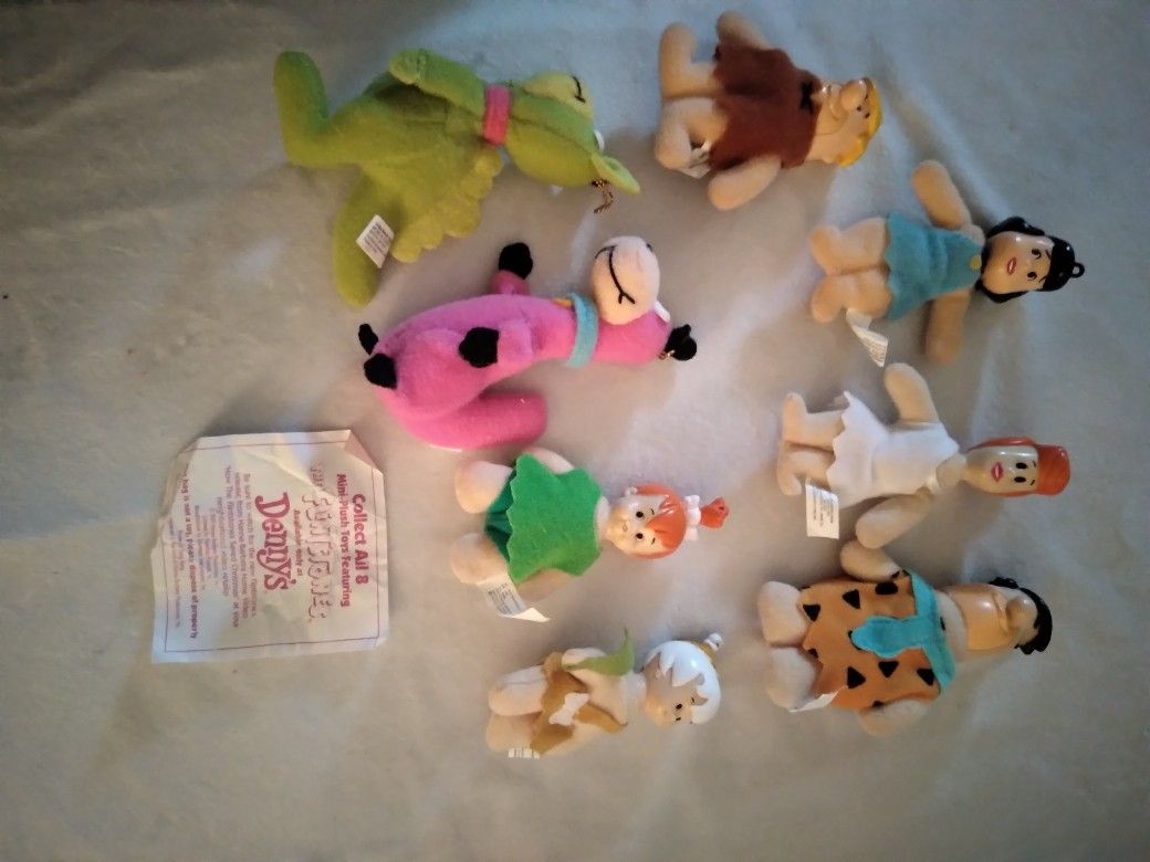 Denny's Flintstones Toys Lot Of Mint Condition 8