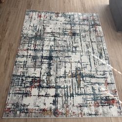 2 Rug- Modern Area Rug in Excellent Condition (2 Rug)