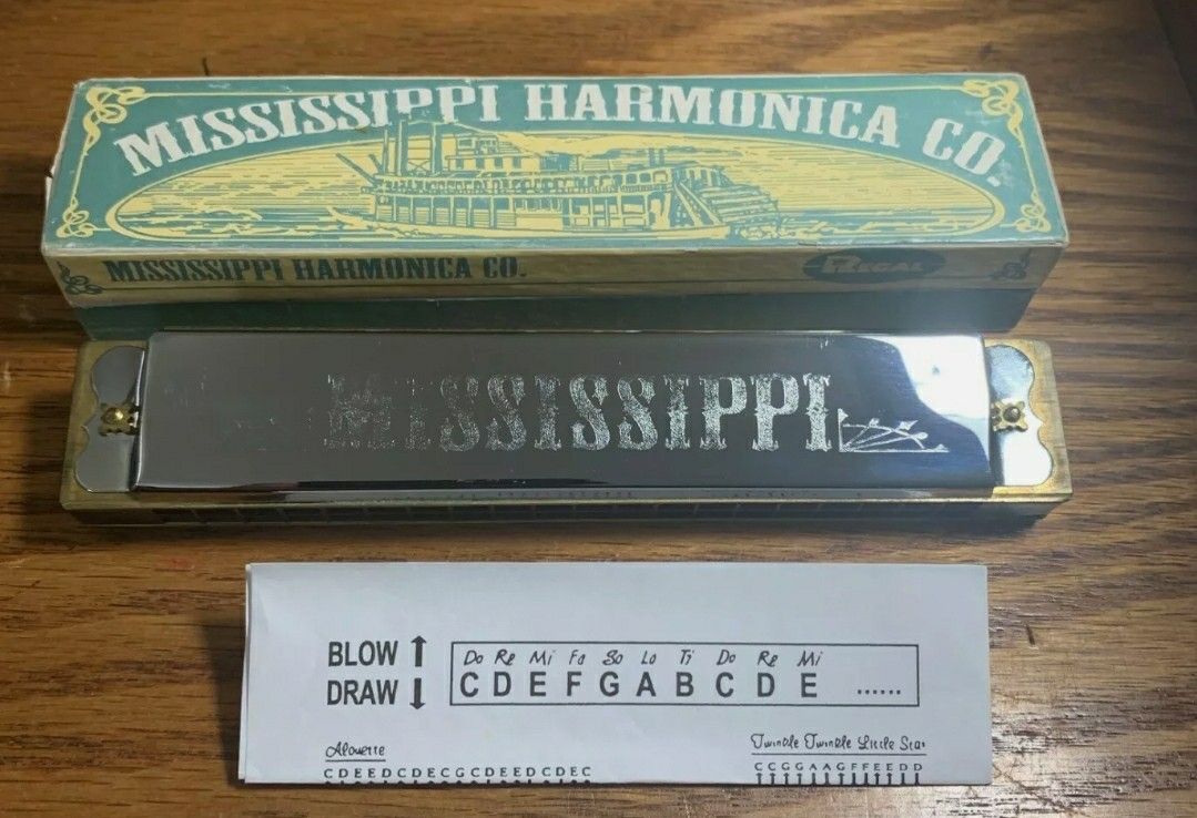 Mississippi clearance harmonica company