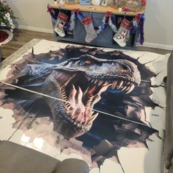 9'x9' Dinosaur Wall Decal