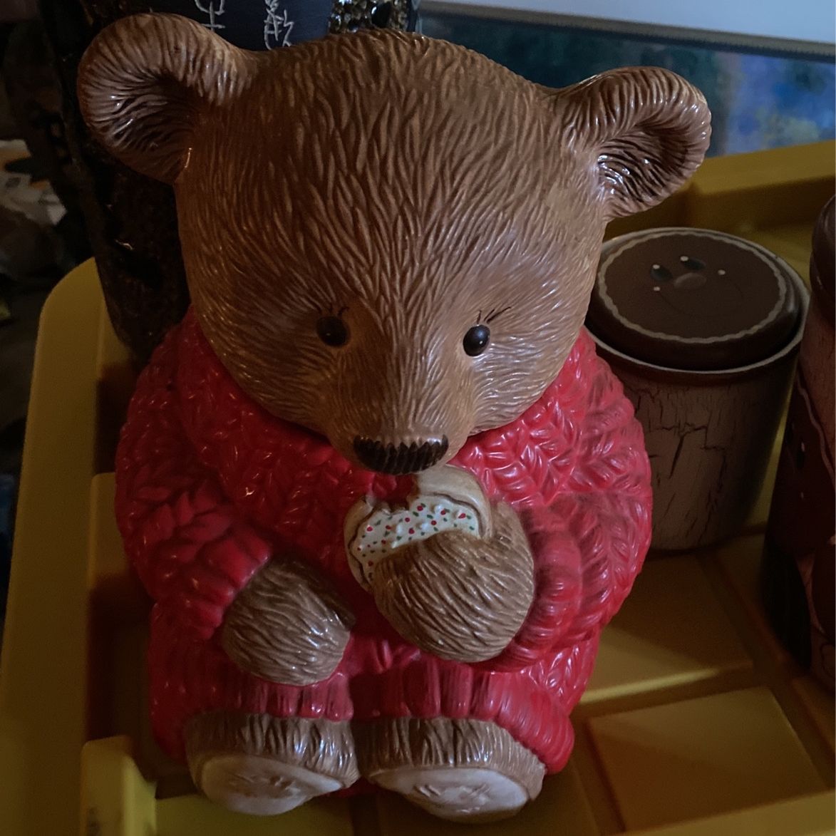 Teddy Bear Cookie Jar