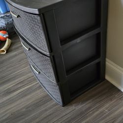 Sterilite 3 Drawer Wide Weave Tower
