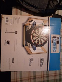 Brand New Target Darts World Champions Cabinet Set -
