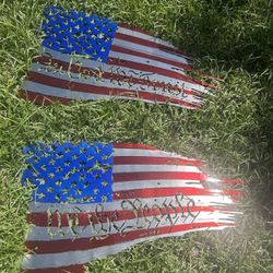 We The People Flag. In God We Trust Flag