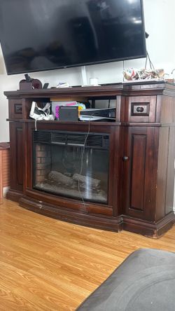 Faux Fireplace Mantel
