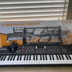BD-612 61 Keys Keyboard/Kids Piano Keyboard with UL Adaptor, Speaker, Microphone
