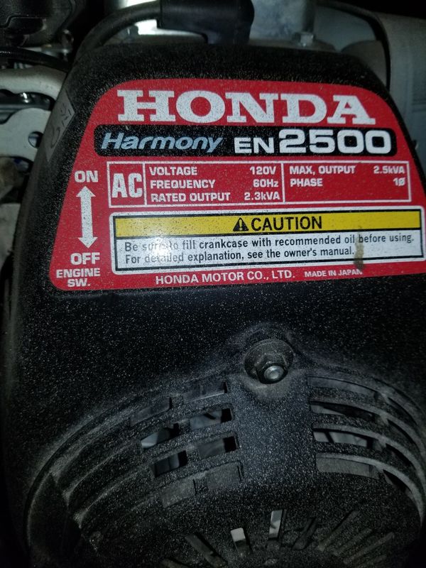 Honda Harmony 2500 watt Generator for Sale in Blaine, MN OfferUp