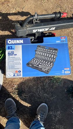 Quinn 83 Piece 1/2” Master Mechanic Socket Set