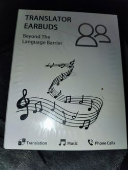 Translator Earbuds (New In Box)