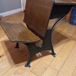 Antique School Desk