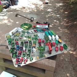 John Deere Antique Diecast Tractors