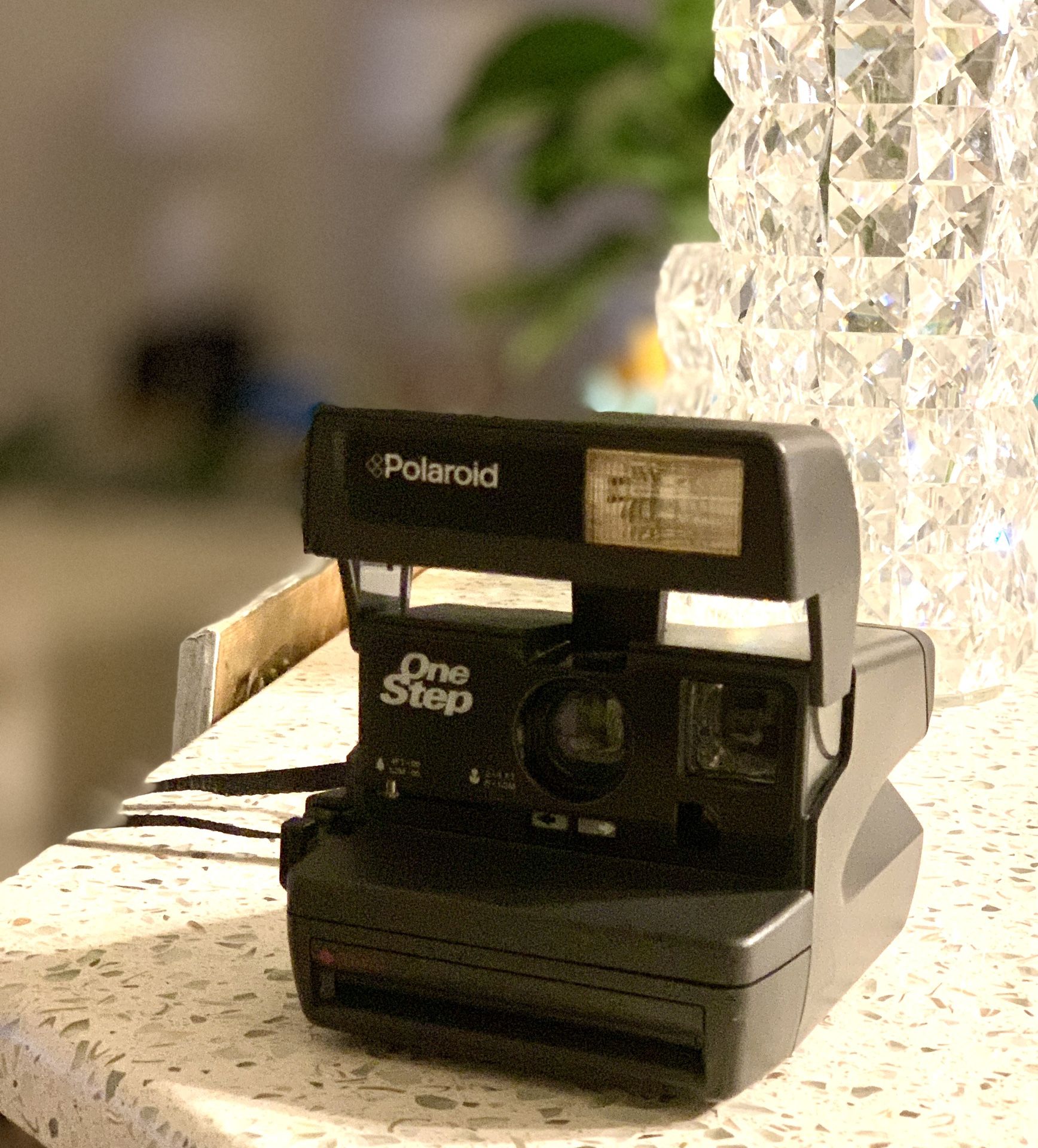 Polaroid one touch instant camera