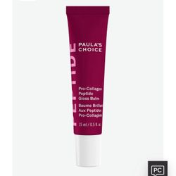 Paula’s Choice Pro-Collagen Peptide Plumping Gloss Balm Lip Treatment NWT
