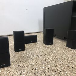 Bose Home Theater Speakers (Acoustimass 10 Series)