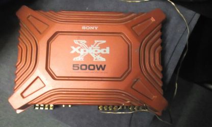 4 channel 500 watt amp