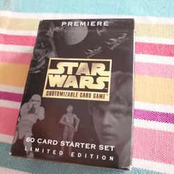 Star Wars Premiere Starter Set With 52 Of 60 Cards 
