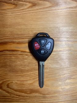 Toyota Corolla Key, Toyota Camry Key, Scion FRS key, Toyota Avalon Key, Toyota RAV4 Key, Toyota Key