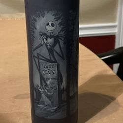 Nightmare Before Christmas 20 Oz Tumbler Jack Sally Oogie Boogie