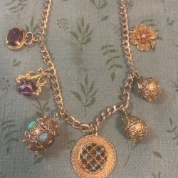 Victorian Revival Chunky Fob Necklace