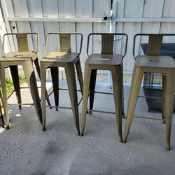 Bar Stools Set Indoor/Outdoor Miami 33170