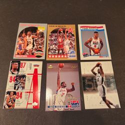 DAVID ROBINSON BASKETBALL CARDS - 6 Total