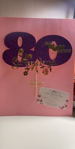 Personalized birthday cake topper