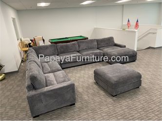 New Plush Couch, Modular Sectional Sofa Couch, Sectionals, Sofa, Couch, Sofa and Ottoman, Plush Sectional,Soft Cushions Couch Sofa Sectional