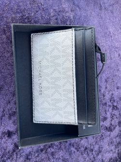 Michael Kors card holder white/grey