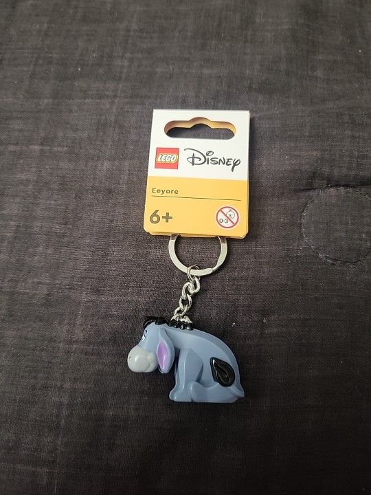 New Lego Winnie the Pooh Key Chain 854203: Eeyore