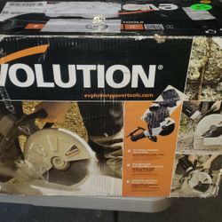 Evolution concrete / brick saw
