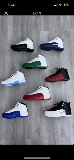 Title: Jordan 12s  Description: Let me know what size you need Come brand new with box ✅