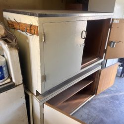 wood storage cabinets 