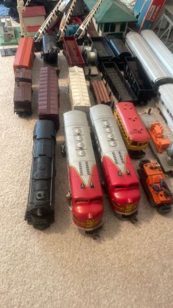 2 complete sets of Lionel Trains