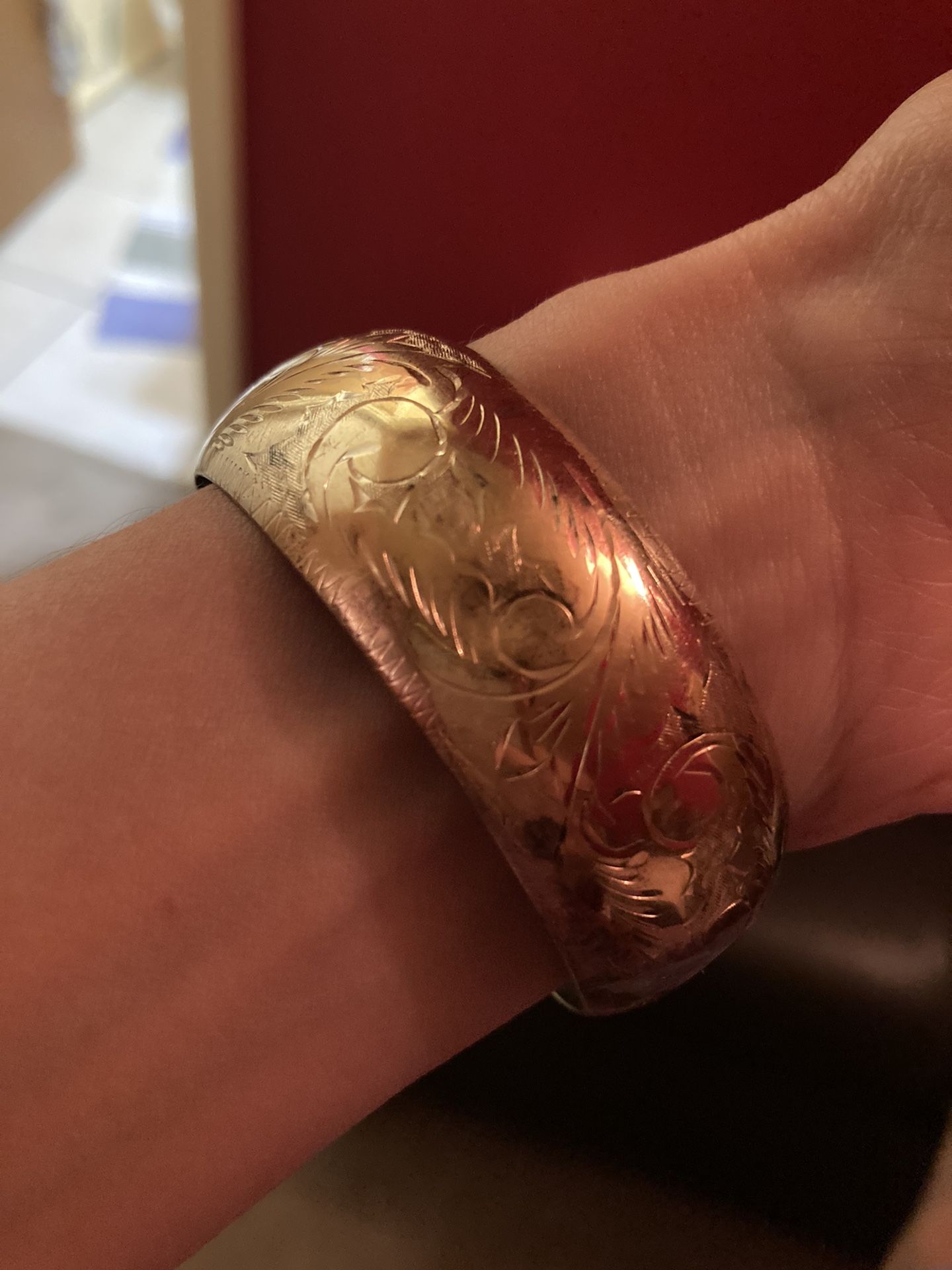 Gold Plated Bangle