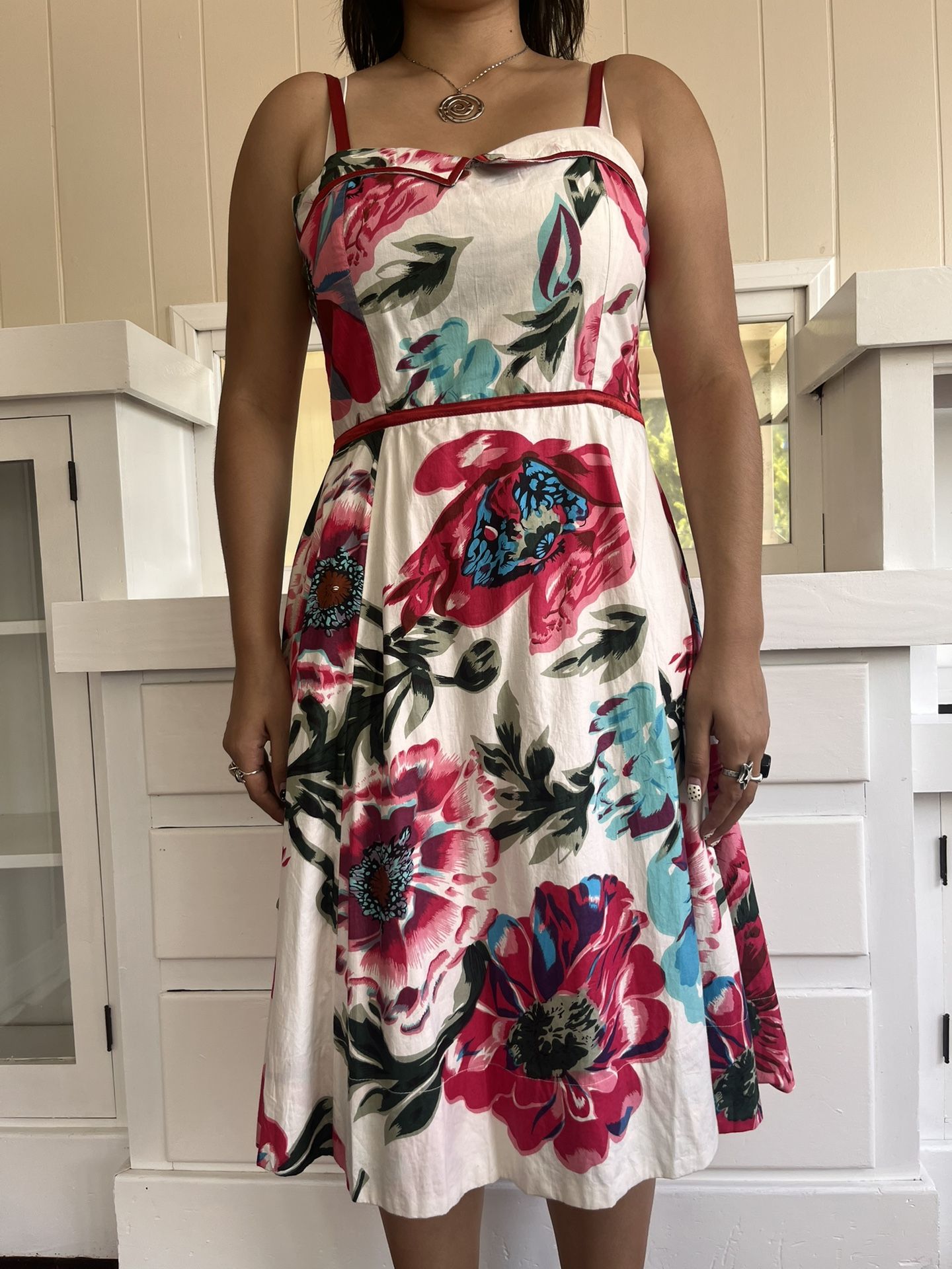 Floral Dress, Retro Clothing