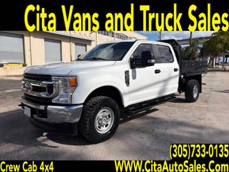 2022 Ford F-250 Crew Cab 4x4 Flatbed Truck