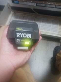 RYOBI 40V LITHIUM BATTERY
