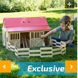 Fat Brain Toys Barn Stable