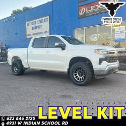 LEVEL KIT SAME DAY INSTALL CHEVY FORD RAM DODGE NISSAN JEEP 
