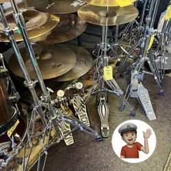 🔥 Hi Hat Stand Drum Set Drums