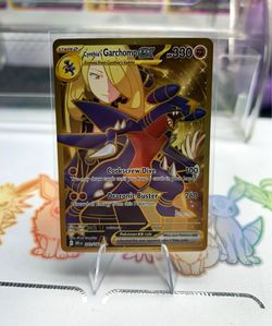 NO TRADES Cynthia's Garchomp ex Gold Rare 241/182 Pokémon Card