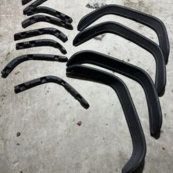 Bushwacker Jeep Flat Style Front & Rear Fender Flares Cherokee 1(contact info removed)