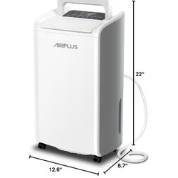 AIRPLUS 4,500 Sq.Ft70 Pint Dehumidifier