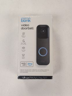 BLINK VIDEO DOORBELL BRAND NEW SEALED - ON SPECIAL CASH DEAL $49