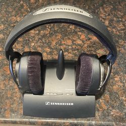 Wireless Sennheiser Headphones Charger Included