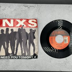 INXS “Need You Tonight” 45 Vinyl