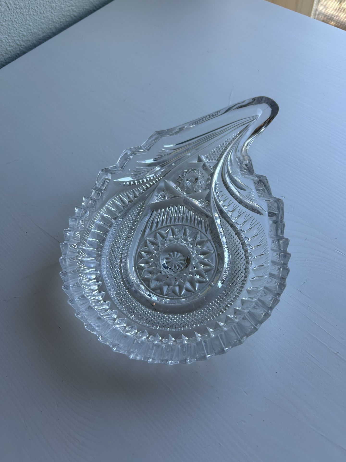 Vintage Glass Serving Dish