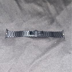 Platnum, Universal black stainless steel Apple watch band